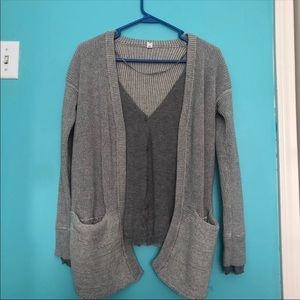 Lululemon Gray Cardigan Vestigan 4